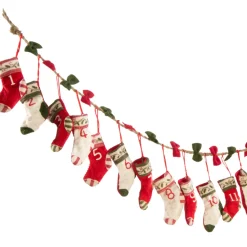 Käthe Wohlfahrt Adventsdeko & Kalender-Adventskalender "24 Strumpfe"