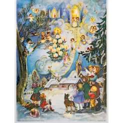 Käthe Wohlfahrt Adventsdeko & Kalender-Adventskalender "Engelstreppe"