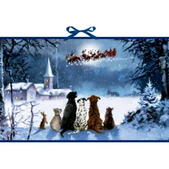 Käthe Wohlfahrt Adventsdeko & Kalender-Adventskalender "Hunde-Weihnacht"
