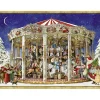 Käthe Wohlfahrt Adventsdeko & Kalender-Adventskalender "Nostalgisches Weihnachtskarussell"