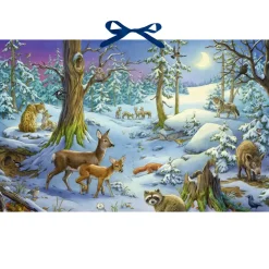 Käthe Wohlfahrt Adventsdeko & Kalender-Adventskalender "Tiere Im Winterwald"