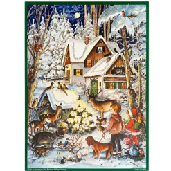 Käthe Wohlfahrt Adventsdeko & Kalender-Adventskalender "Tierweihnacht Mit Kindern"