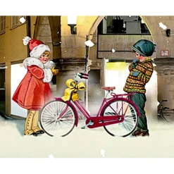 Käthe Wohlfahrt Adventsdeko & Kalender-Adventskalender "Weihnachtliches Stadtpanorama"