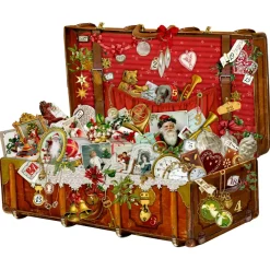 Käthe Wohlfahrt Adventsdeko & Kalender-Adventskalender "Weihnachtskoffer"