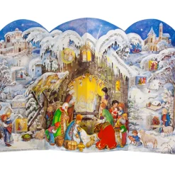 Käthe Wohlfahrt Adventsdeko & Kalender-Adventskalender "Weihnachtskrippe"