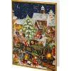 Käthe Wohlfahrt Adventsdeko & Kalender-Adventskalender-Karte "Nostalgischer Weihnachtszug"