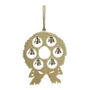 Käthe Wohlfahrt Baumschmuck Aus Messing-Adventskranz Mit Glockchen
