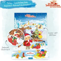 Trötsch Verlag Unser Sandmännchen Und Seine Freunde-Aufstell-Adventskalender "Sandmann"