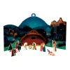 Käthe Wohlfahrt Adventsdeko & Kalender-Aufstell-Adventskalender "Weihnachtskrippe"