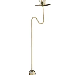 Käthe Wohlfahrt Baumschmuck Aus Metall-Balancelichthalter, Goldfarben