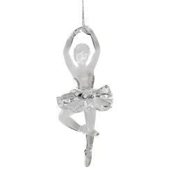 Käthe Wohlfahrt Baumschmuck Aus Acrylglas-Ballerina (Mit Gebeugtem Knie), Acryl
