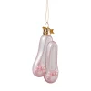 Poesie in Glas Baumschmuck Aus Glas-Ballerina Schuhe