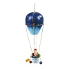 Käthes Original Baumschmuck Aus Holz-Ballon Mit Weihnachtsmann