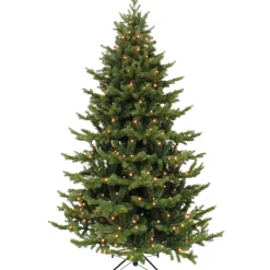 Käthe Wohlfahrt Künstliche Weihnachtsbäume-Baum Sherwood Deluxe Grun Mit Led Beleuchtung, 260 Cm