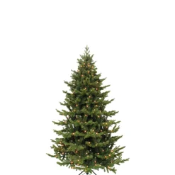 Käthe Wohlfahrt Künstliche Weihnachtsbäume-Baum Sherwood Deluxe Grun Mit Led Beleuchtung, 155 Cm
