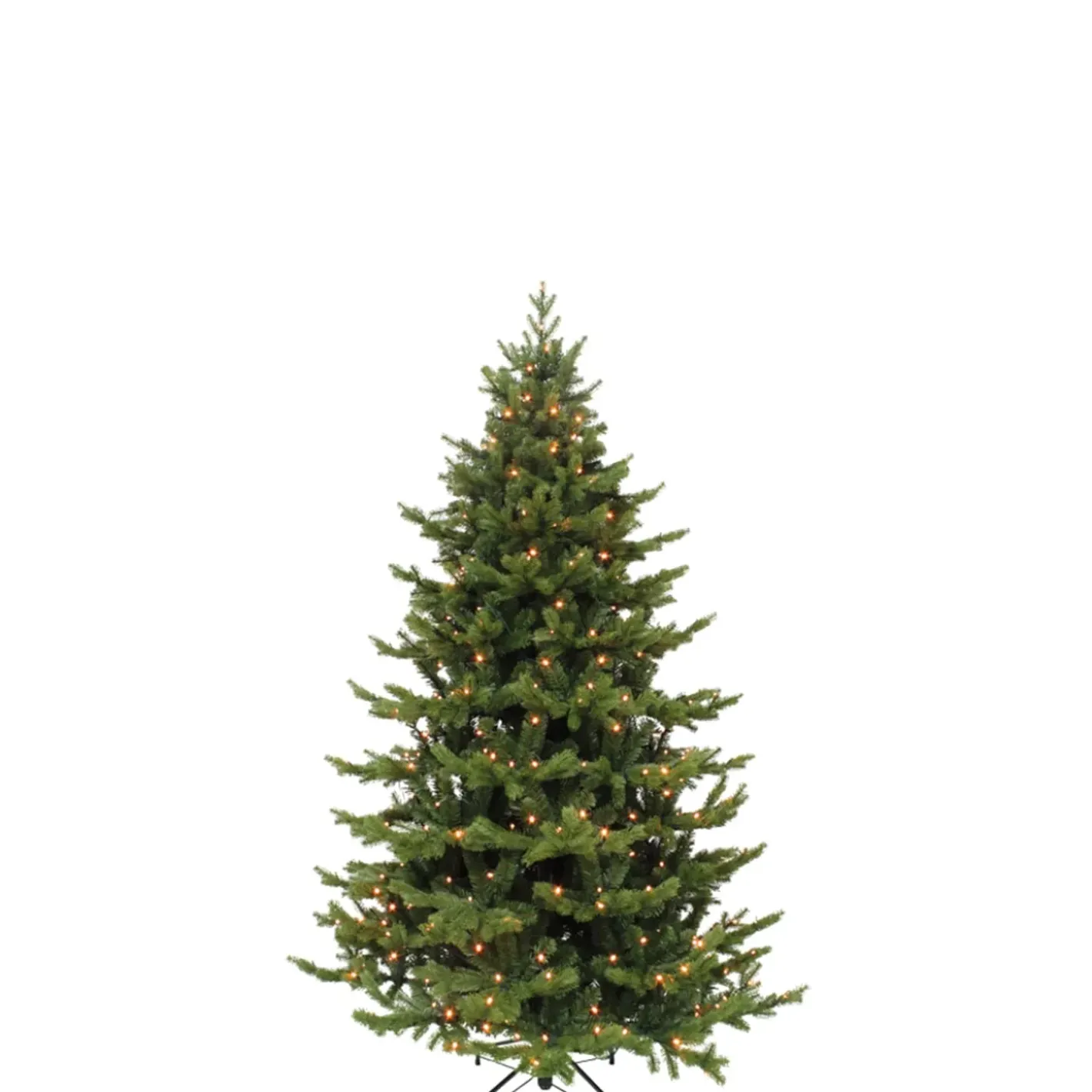 Käthe Wohlfahrt Künstliche Weihnachtsbäume-Baum Sherwood Deluxe Grun Mit Led Beleuchtung, 155 Cm
