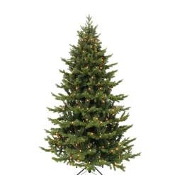 Käthe Wohlfahrt Künstliche Weihnachtsbäume-Baum Sherwood Deluxe Grun Mit Led Beleuchtung, 215 Cm