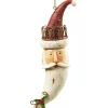 Käthe Wohlfahrt Baumschmuck Aus Kunstharz-Baumbehang Weihnachtsmannkopf, Gros