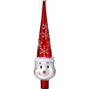 Käthe Wohlfahrt Baumspitzen-Baumspitze "Schneemann", Rot, 30Cm