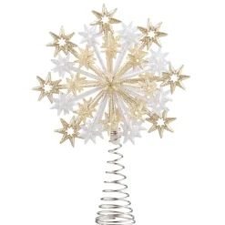 Käthe Wohlfahrt Baumspitzen-Baumspitze Sternregen, Gold/Silber