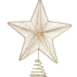 Käthe Wohlfahrt Baumspitzen-Baumspitze Weihnachtsstern, Champagner