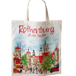 Käthe Wohlfahrt Rothenburg Motive-Baumwolltasche Rothenburg