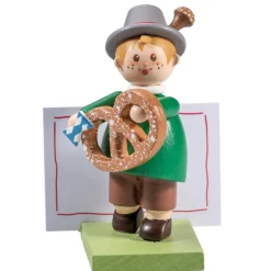 Käthes Original Deutschland Motive-Bayer Mit Brezel "Bayrische Brotzeit"