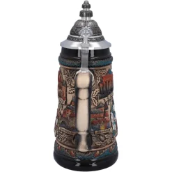 Käthe Wohlfahrt Bierkruge-Bierkrug Mit Zinndeckel