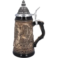 Käthe Wohlfahrt Bierkruge-Bierkrug Mit Zinndeckel 
