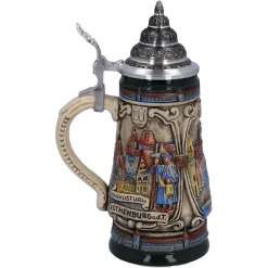 Käthe Wohlfahrt Bierkruge-Bierkrug Mit Zinndeckel 