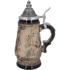 Käthe Wohlfahrt Bierkruge-Bierkrug Mit Zinndeckel 