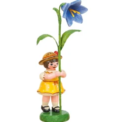 Hubrig Volkskunst Hubrig Miniaturen-Blumenkinder Blauglockchen