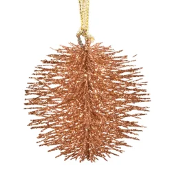 Käthe Wohlfahrt Baumdeko-Bommel Mit Glimmer, Klein, Kupfer