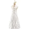 Poesie in Glas Baumschmuck Aus Glas-Brautkleid