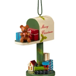 Käthes Original Baumschmuck Aus Holz-Briefbox "Merry Christmas"