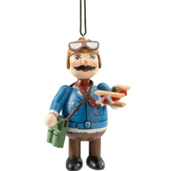 Käthes Original Baumschmuck Aus Holz-Butzl "Pilot"
