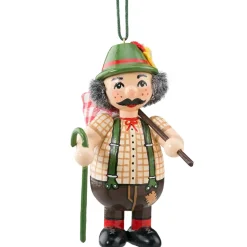 Käthes Original Baumschmuck Aus Holz-Butzl "Wanderer"