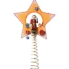 Käthes Original Baumspitzen-Christbaumspitze "Weihnachtsmann"