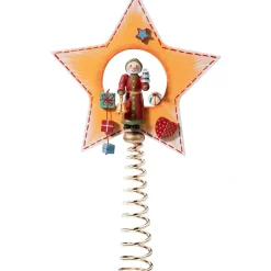 Käthes Original Baumspitzen-Christbaumspitze "Weihnachtsmann"