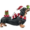 Käthe Wohlfahrt Standfiguren-Dackel Mit Geschenken