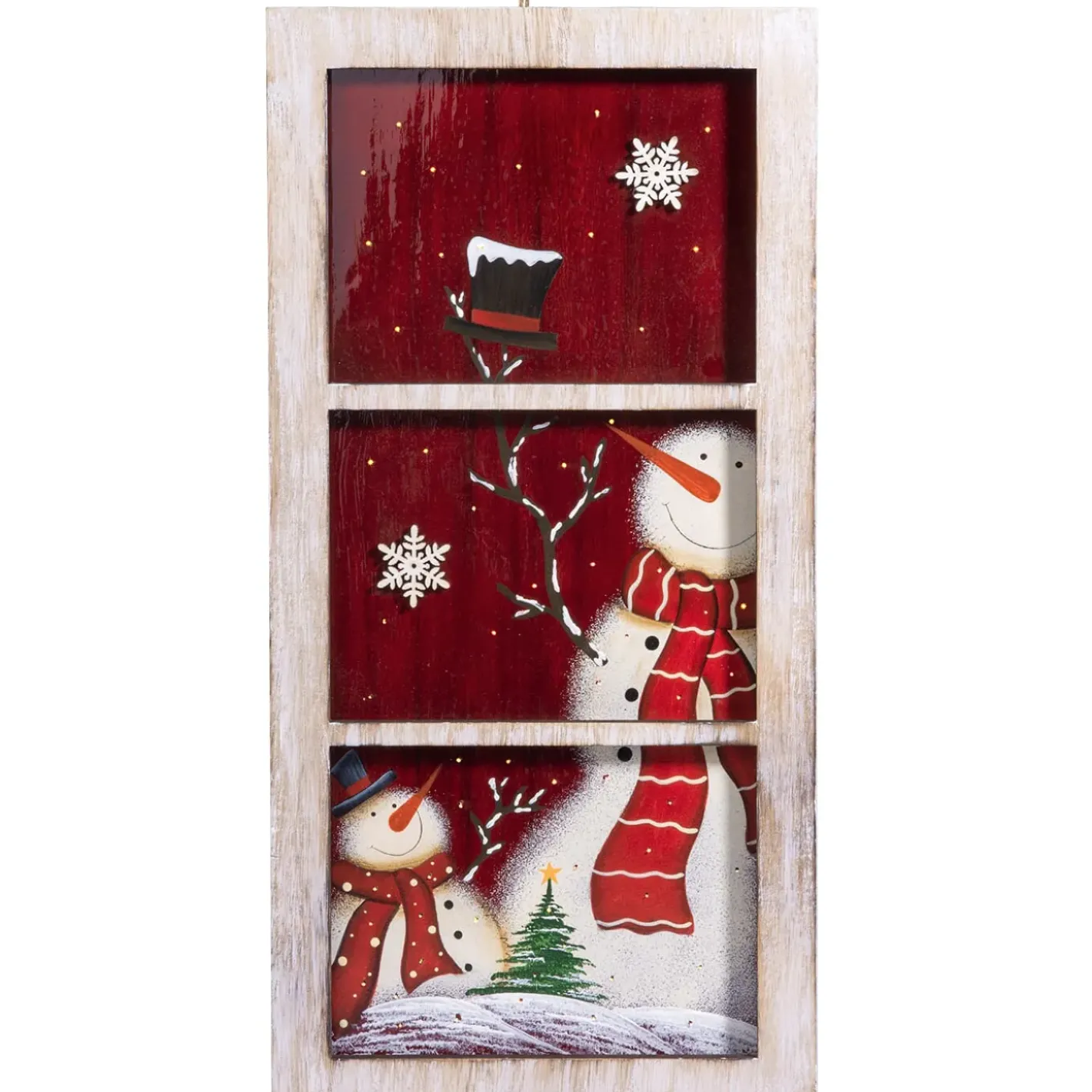 Käthe Wohlfahrt Hängedeko-Deko-Fenster "Winterfreunde"