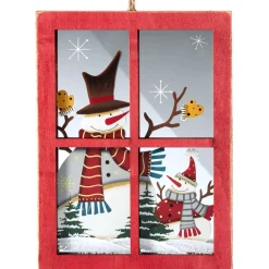 Käthe Wohlfahrt Hängedeko-Deko-Fenster "Winterzeit"