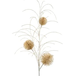 Käthe Wohlfahrt Baumdeko-Dekozweig Mit Bommel, Gold