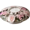 Käthe Wohlfahrt Kerzen & Teelichthalter-Dreamlight "Little Rose" - Kerzenhalter Ufo Mini