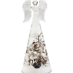 Käthe Wohlfahrt Standfiguren-Dreamlight "Winter Story" - Engel Medium