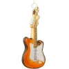 Poesie in Glas Baumschmuck Aus Glas-E-Gitarre