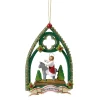 Käthes Original Baumschmuck Aus Holz-Einzug In Jerusalem, Oberammergau