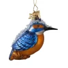 Poesie in Glas Baumschmuck Aus Glas-Eisvogel