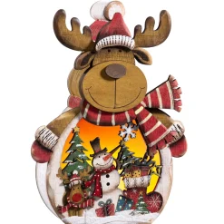 Käthe Wohlfahrt Standfiguren-Elch "Winterwald"