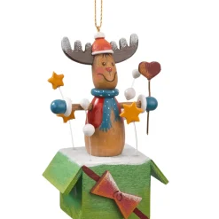 Käthes Original Baumschmuck Aus Holz-Elch-Uberraschungspaket